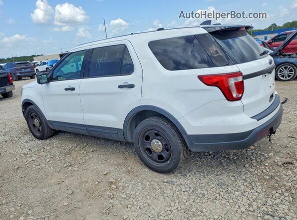 1FM5K8AR9JGC43399 2018 FORD EXPLORER White უკანა მარჯვენა