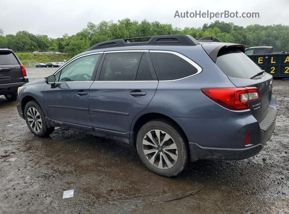 4S4BSAKC0H3219904 2017 SUBARU OUTBACK Blue Задня права чверть