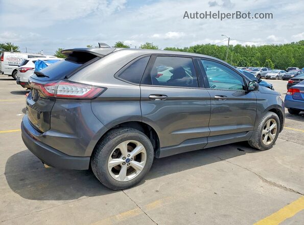 2FMPK4G98HBB79043 2017 FORD EDGE Gray Front right