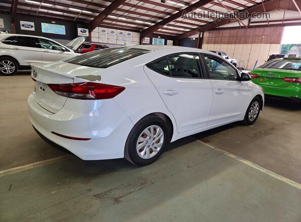 5NPD74LFXHH112212 2017 HYUNDAI ELANTRA White Delantero derecho