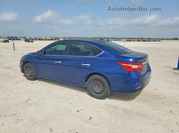 3N1AB7AP2HY300002 2017 NISSAN SENTRA Blue უკანა მარჯვენა