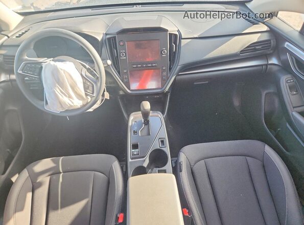 JF1GUABC8S8319737 2025 SUBARU IMPREZA White ხელსაწყოთა პანელის ხედი