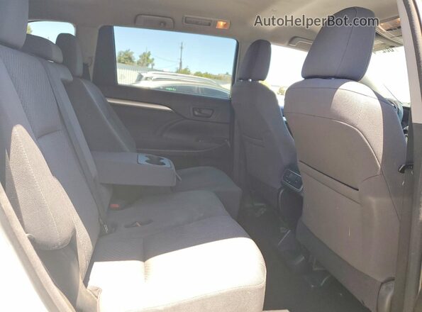 5TDZKRFH9GS144964 2016 TOYOTA HIGHLANDER White Սալոնի հետևի տեսք