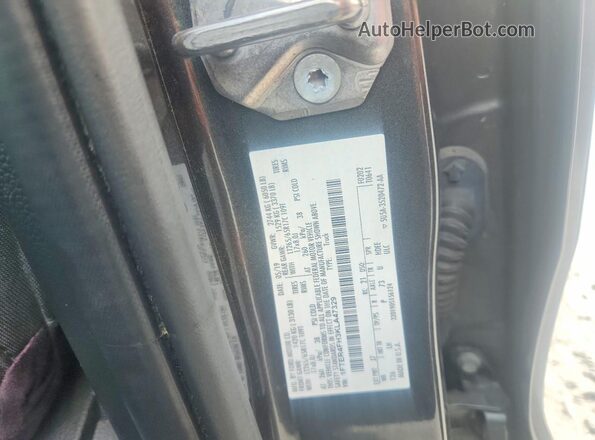 1FTER4FH3KLA47329 2019 FORD RANGER Gray VIN կոդի պիտակի տեսք