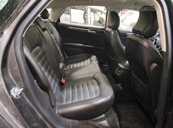 3FA6P0HD1GR388899 2016 FORD FUSION Серый Вид задней части салона