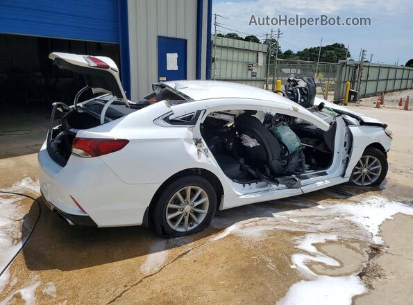 5NPE24AF3KH770144 2019 HYUNDAI SONATA White Передня права чверть