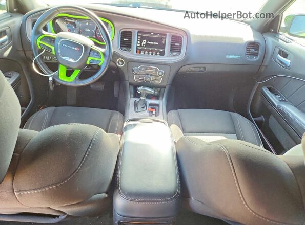 2C3CDXBG1PH508301 2023 DODGE CHARGER Green Вид щитка приладів