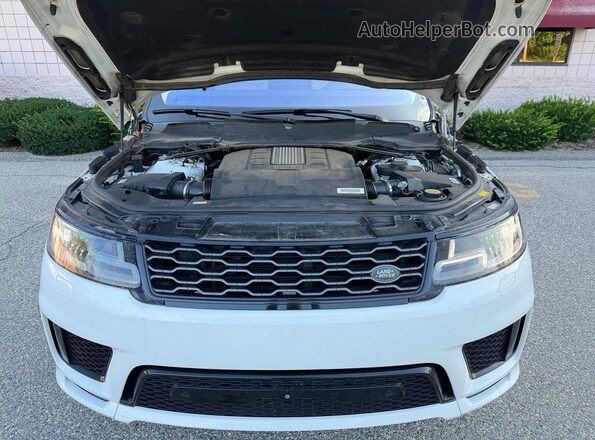SALWV2REXJA188682 2018 LAND ROVER RANGE White Vista del salpicadero