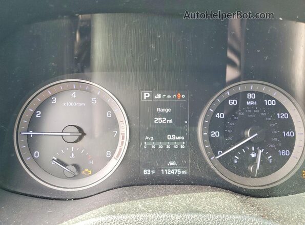 KM8J3CA20HU598586 2017 HYUNDAI TUCSON Black Widok tylnych siedzeń
