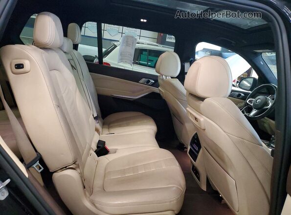 5UXCW2C54KL086153 2019 BMW X7 Black Engine compartment view