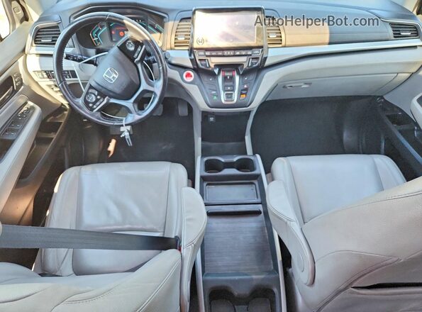 5FNRL6H70JB050399 2018 HONDA ODYSSEY Gray Սարքավորումների վահանակի տեսք