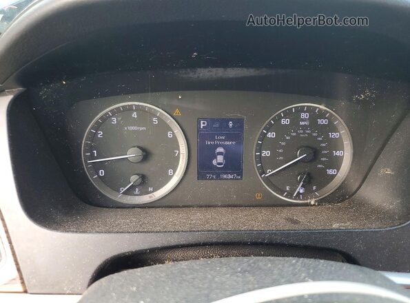 5NPE34AF6GH310464 2016 HYUNDAI SONATA Black Հետևի նստատեղերի տեսք