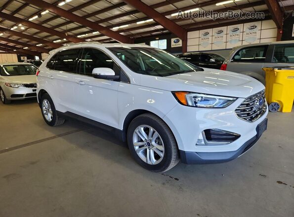 2FMPK3J95KBB61898 2019 FORD EDGE White Դիմացի տեսք