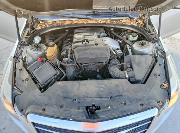 1G6AG5RX4G0100936 2016 CADILLAC ATS Silver Շարժիչի բաժամունքի տեսք