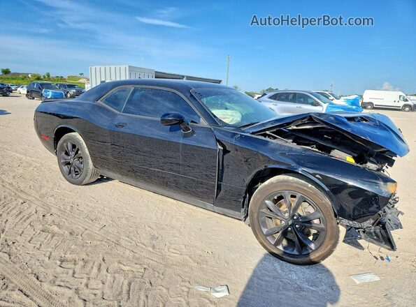 2C3CDZGG8LH155778 2020 DODGE CHALLENGER Black Front view