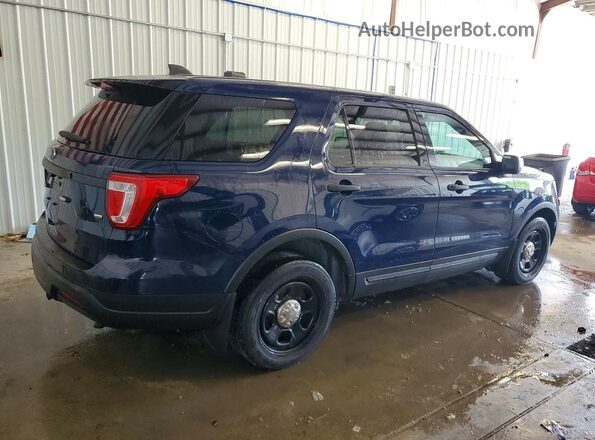 1FM5K8AR2JGA83382 2018 FORD EXPLORER Blue წინა მარჯვენა