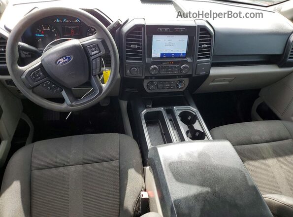 1FTEW1E52LKD43058 2020 FORD F150 Black Instrument cluster view