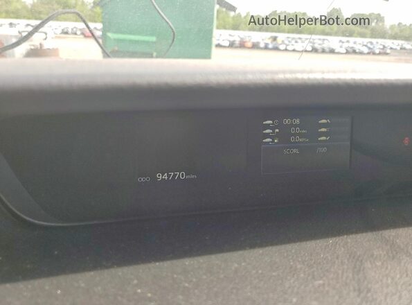 JTDBVRBD9KA006312 2019 TOYOTA MIRAI White Вид щитка приладів