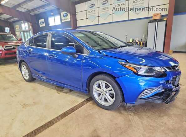 1G1BE5SM7H7218598 2017 CHEVROLET CRUZE Blue Դիմացի տեսք