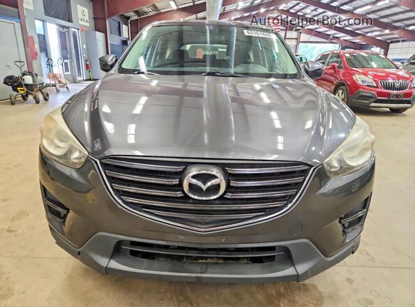 JM3KE4BY3G0632075 2016 MAZDA CX-5 Gray Rear view