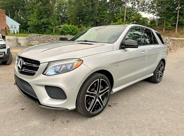 4JGDA6EB1JB074931 2018 MERCEDES-BENZ GLE Silver Tył lewy