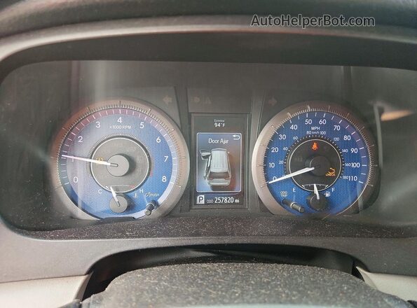 5TDKZ3DC4KS999713 2019 TOYOTA SIENNA Black Вид задніх сидінь