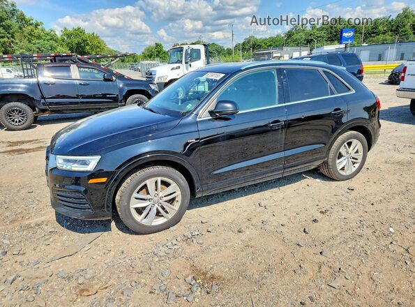 WA1JCCFS4JR007918 2018 AUDI Q3 Black Հետևի ձախ