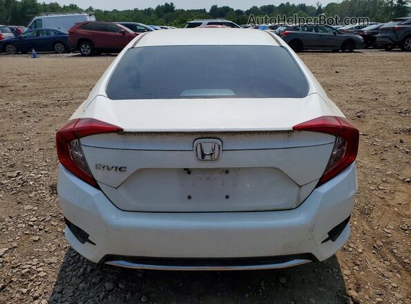 19XFC2F68KE030415 2019 HONDA CIVIC White Front interior view