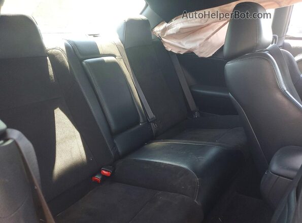 2C3CDZFJ4HH665419 2017 DODGE CHALLENGER Maroon Rear interior view