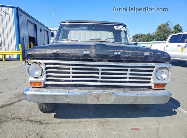 000000F10YRE94905 1967 FORD F100 Black Vista trasera