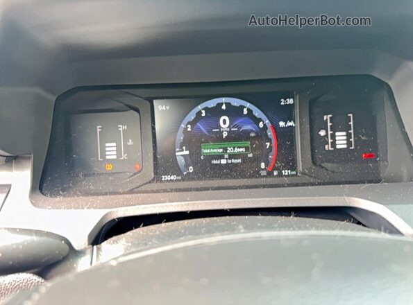 3TYJDAHN1RT013059 2024 TOYOTA TACOMA White Սարքավորումների վահանակի տեսք