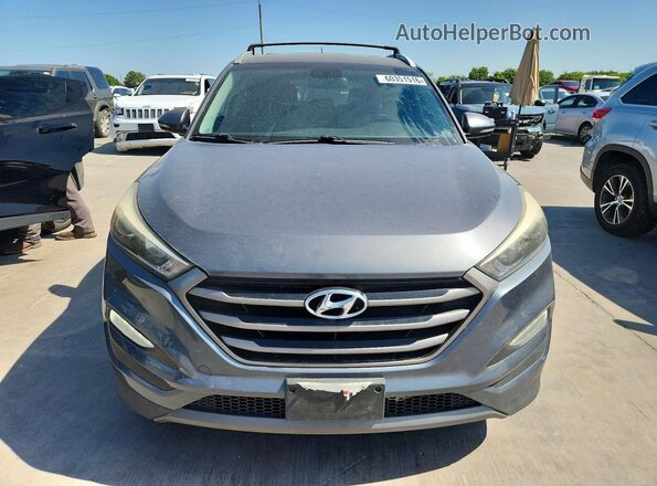 KM8J33A22GU199158 2016 HYUNDAI TUCSON Gray Հետևի տեսք