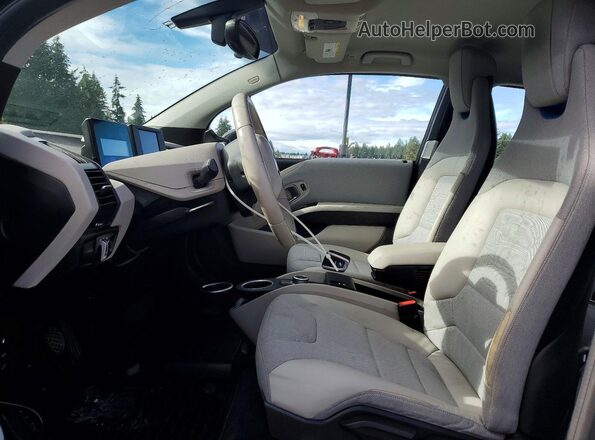 WBY1Z8C36HV890886 2017 BMW I3 White Առջևի վահանակի տեսք
