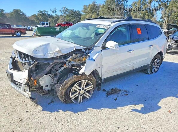 1GNKVHKD0HJ214931 2017 CHEVROLET TRAVERSE White Trasero izquierdo