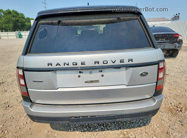 SALGS2EF3GA262996 2016 LAND ROVER RANGE Silver Вид салону спереду