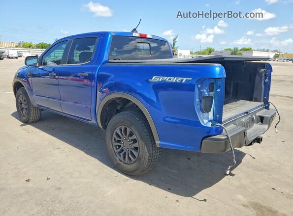 1FTER4EH1KLA86695 2019 FORD RANGER Blue უკანა მარცხენა