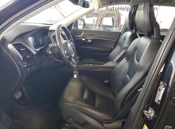 YV4A22PK5G1071424 2016 VOLVO XC90 Black წინა პანელის ხედი