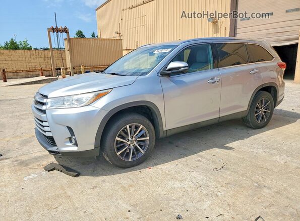 5TDKZRFH4KS550625 2019 TOYOTA HIGHLANDER Silver Задня ліва чверть