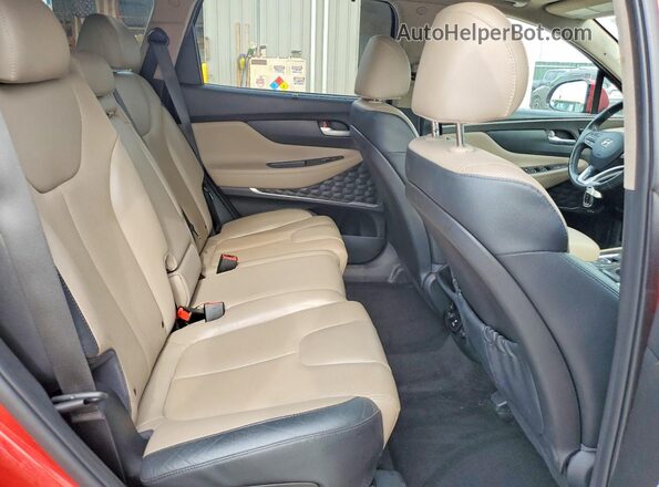 5NMS53AAXLH225856 2020 HYUNDAI SANTA Red Вид підкапотного простору