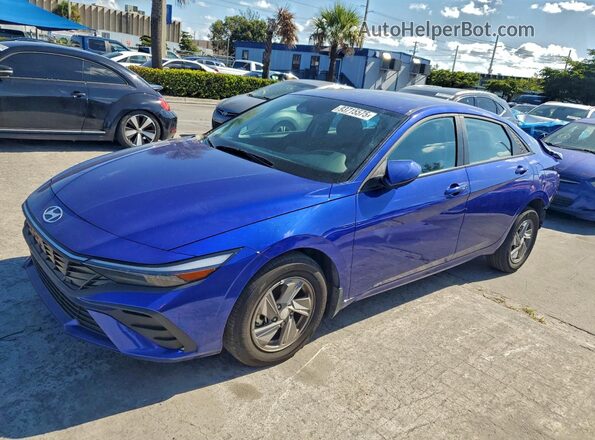 KMHLL4DG0SU033641 2025 HYUNDAI ELANTRA Blue Rear left