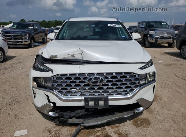 5NMS24AJ8MH339872 2021 HYUNDAI SANTA FE White Rear view