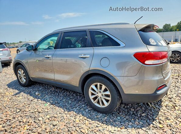 5XYPG4A55HG242073 2017 KIA SORENTO Gray Trasero derecho