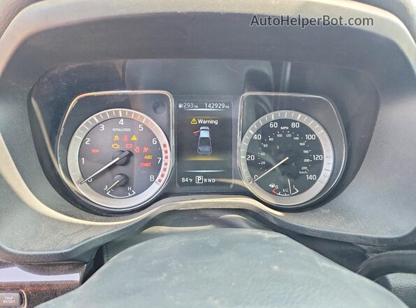 1N6AA1EJ7JN501199 2018 NISSAN TITAN Коричневый Вид задних сидений