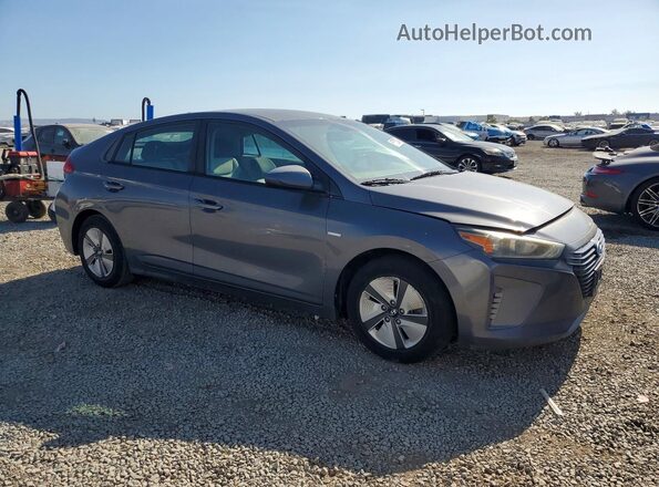 KMHC65LC2HU024282 2017 HYUNDAI IONIQ Gray Вид спереду