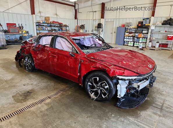 KMHL64JA7SA473915 2025 HYUNDAI SONATA Red Vista frontal