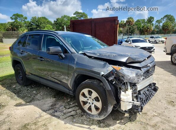 2T3H1RFV3KC032707 2019 TOYOTA RAV4 Серый Вид спереди