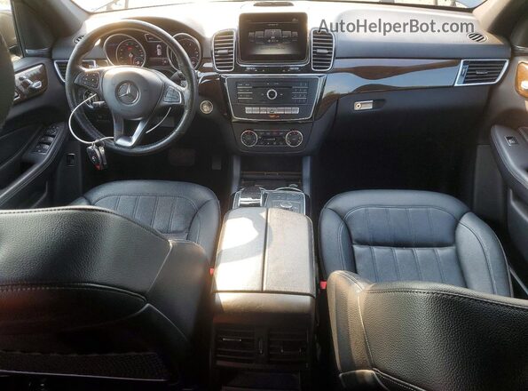 4JGDA5HB5HA823980 2017 MERCEDES-BENZ GLE Gray Vista del cuadro de instrumentos