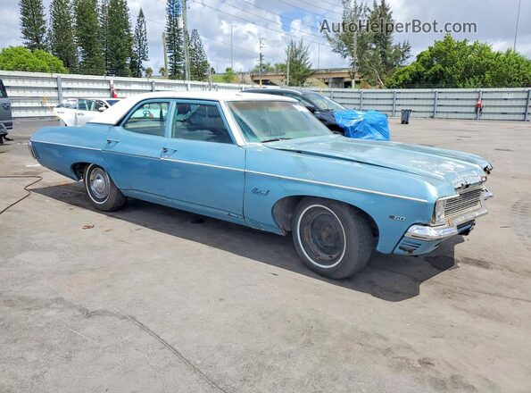 156690Y103316 1970 CHEVROLET CAPRICE Blue წინა მარჯვენა