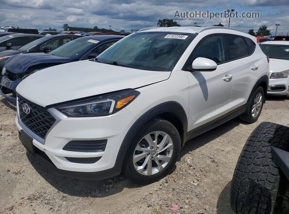 KM8J33A49KU010628 2019 HYUNDAI TUCSON Белый Задняя левая четверть
