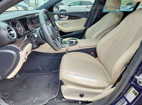 WDDZF4JB9KA666404 2019 MERCEDES-BENZ E Blue Dashboard view